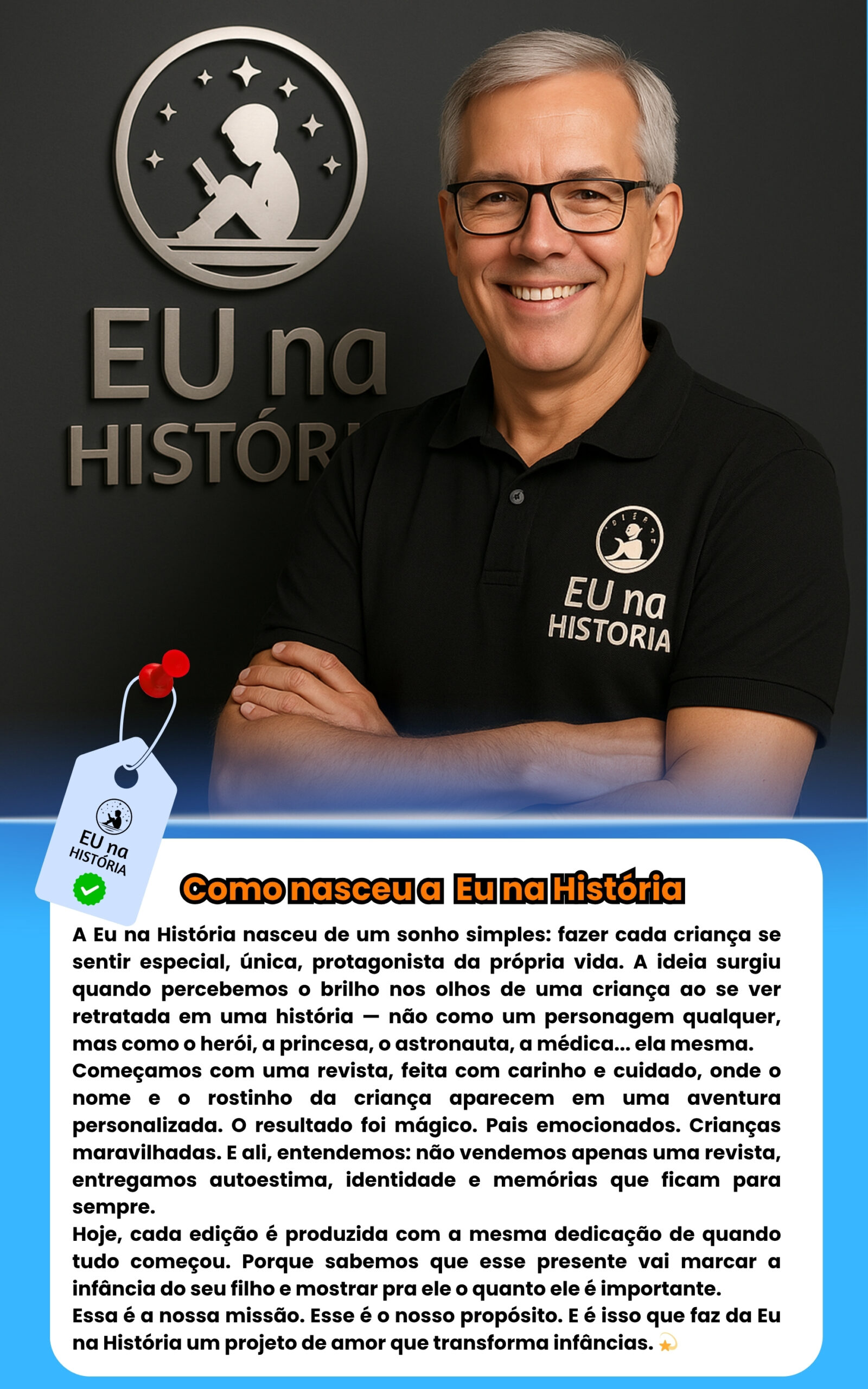 Como nasceu a Eu na História